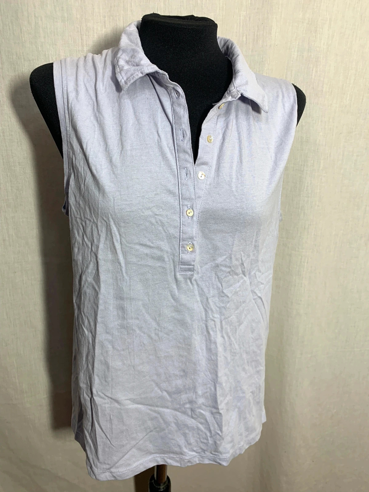 Polo sin Mangas de Algodón | Sleeveless Polo Shirt | Unit – Unit – taille L / 40 / 12 4