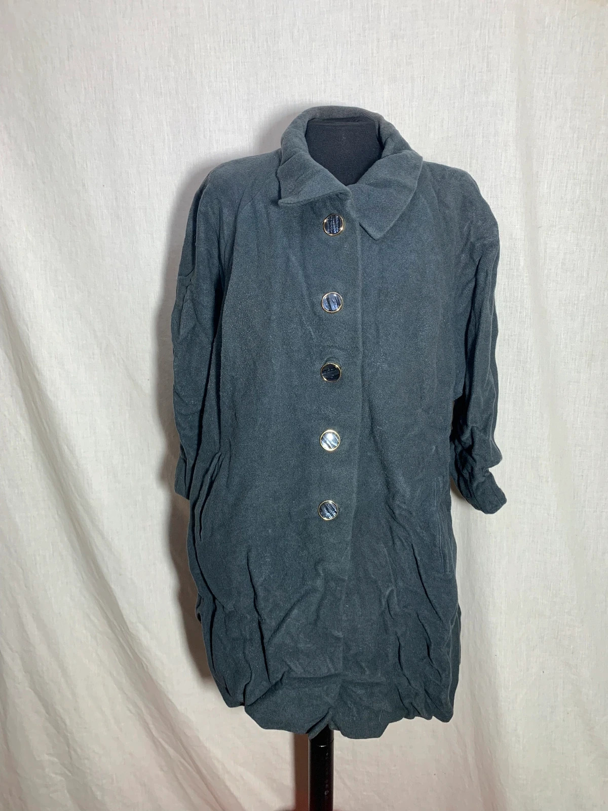 Gabardina Ligera de Tacto Suave | Soft Touch Trench Coat – Vintage Dressing – taille XL / 42 / 14