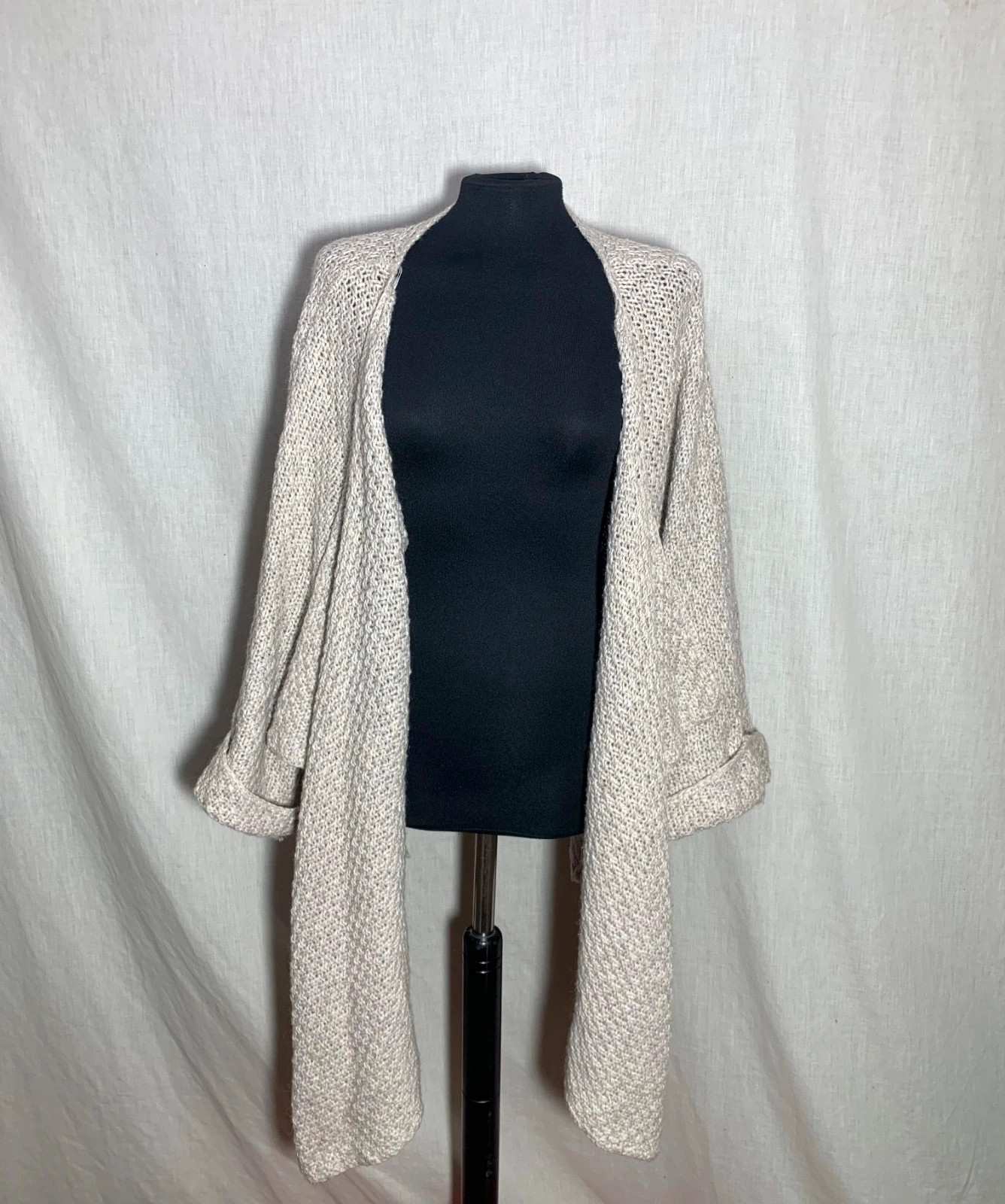 Chaqueta de Punto con Alpaca y lana | Knit Cardigan with wool and Alpaca | Zara – Zara – taille M / 38 / 10 3