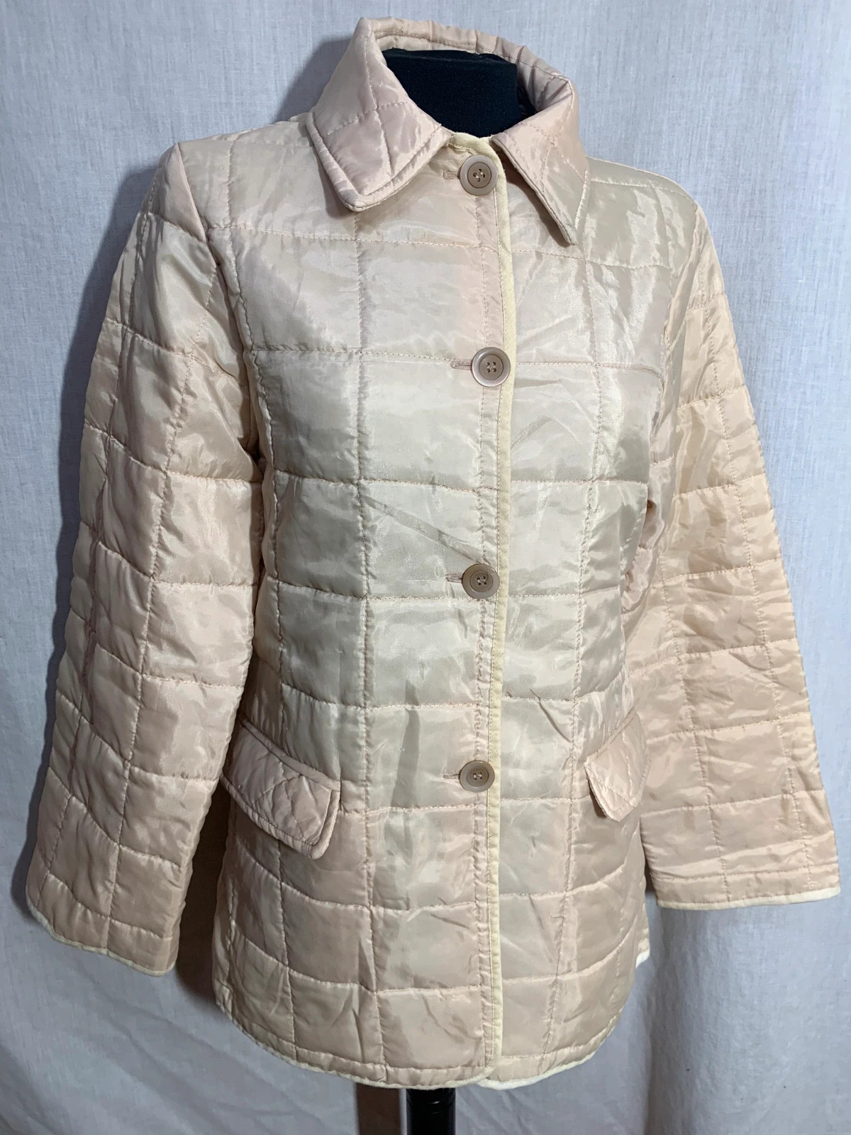 Chaquetón Acolchado | Quilted Jacket | Tweed – Tweed – taille M / 38 / 10 3