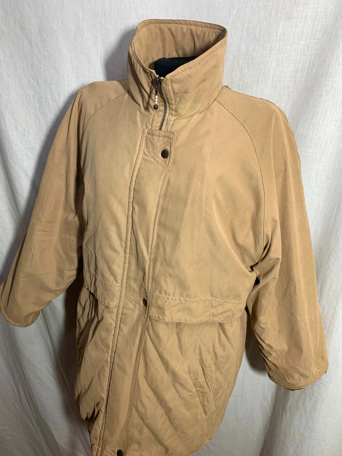 Chaquetón Acolchado | Quilted Jacket | Vinci Outwear – Vintage Dressing – taille XXXL / 46 / 18 4