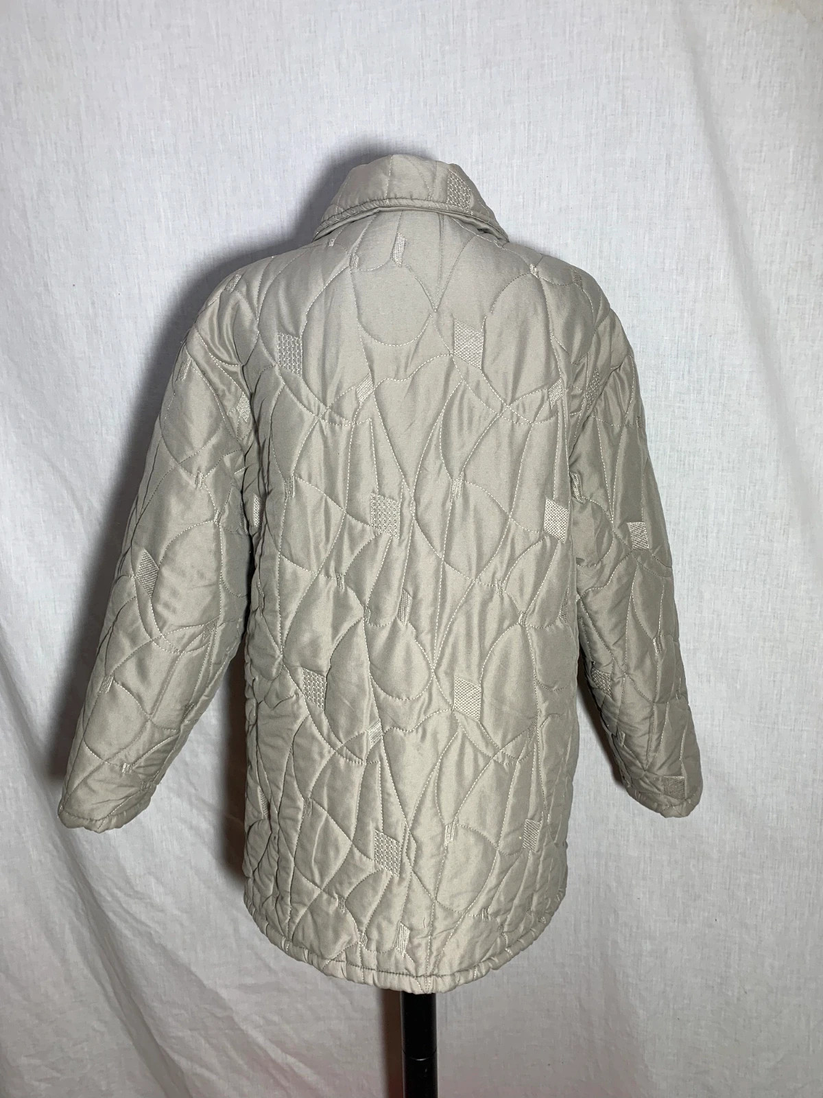 Chaquetón Acolchado | Quilted Jacket | Creator Collection – Vintage Dressing – taille L / 40 / 12 2