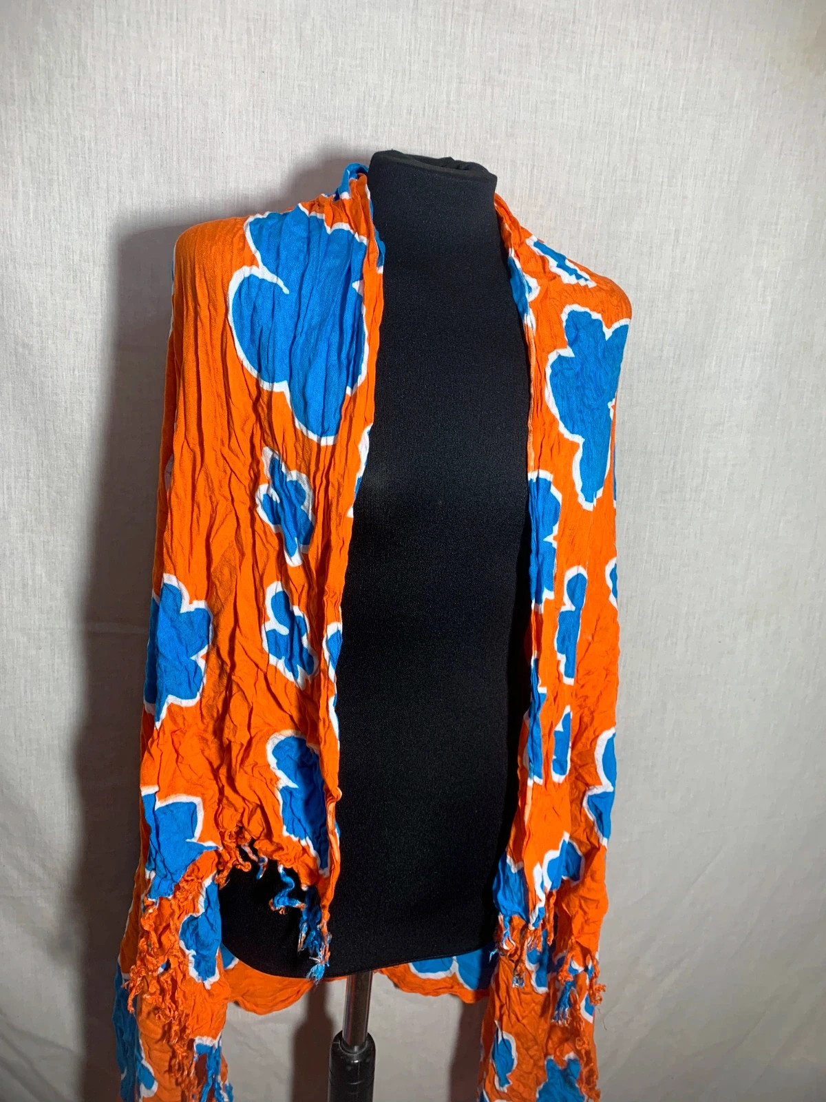Pañuelo Fular Pareo de Flores | Floral Scarf Shawl Sarong 5