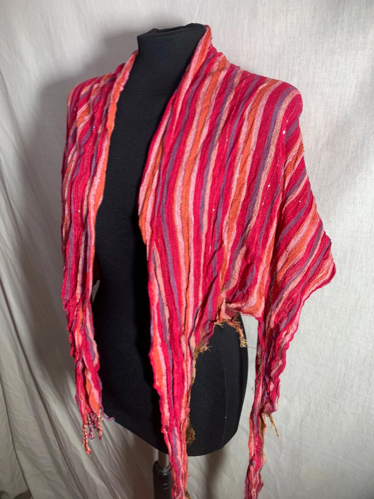 Pañuelo Fular a Rayas | Striped Scarf Shawl – Accessories 3