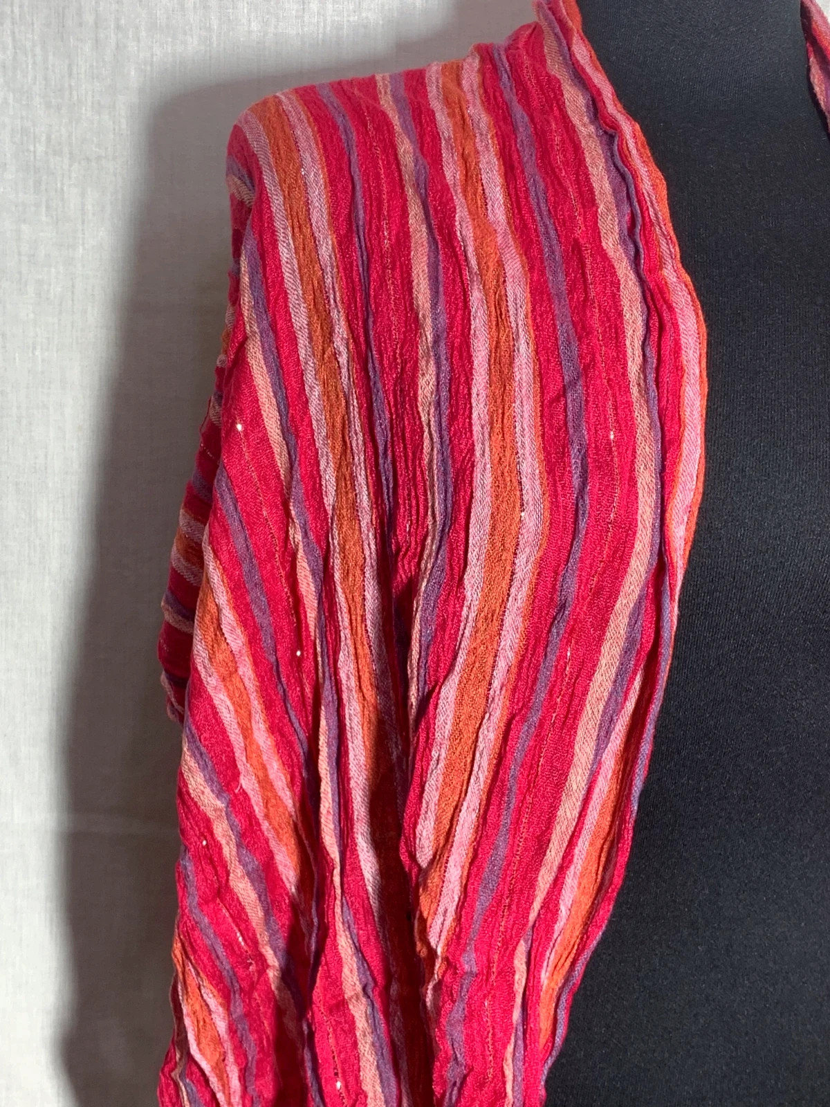 Pañuelo Fular a Rayas | Striped Scarf Shawl – Accessories 5