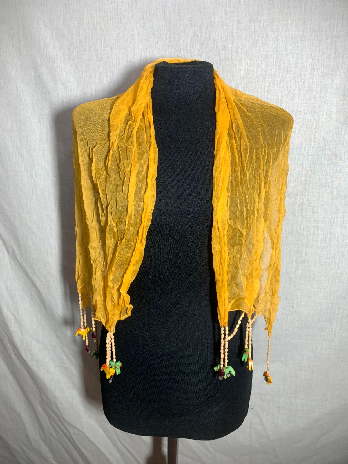 Pañuelo Fular Amarillo | Yellow Scarf Shawl | Amichi – Amichi 2
