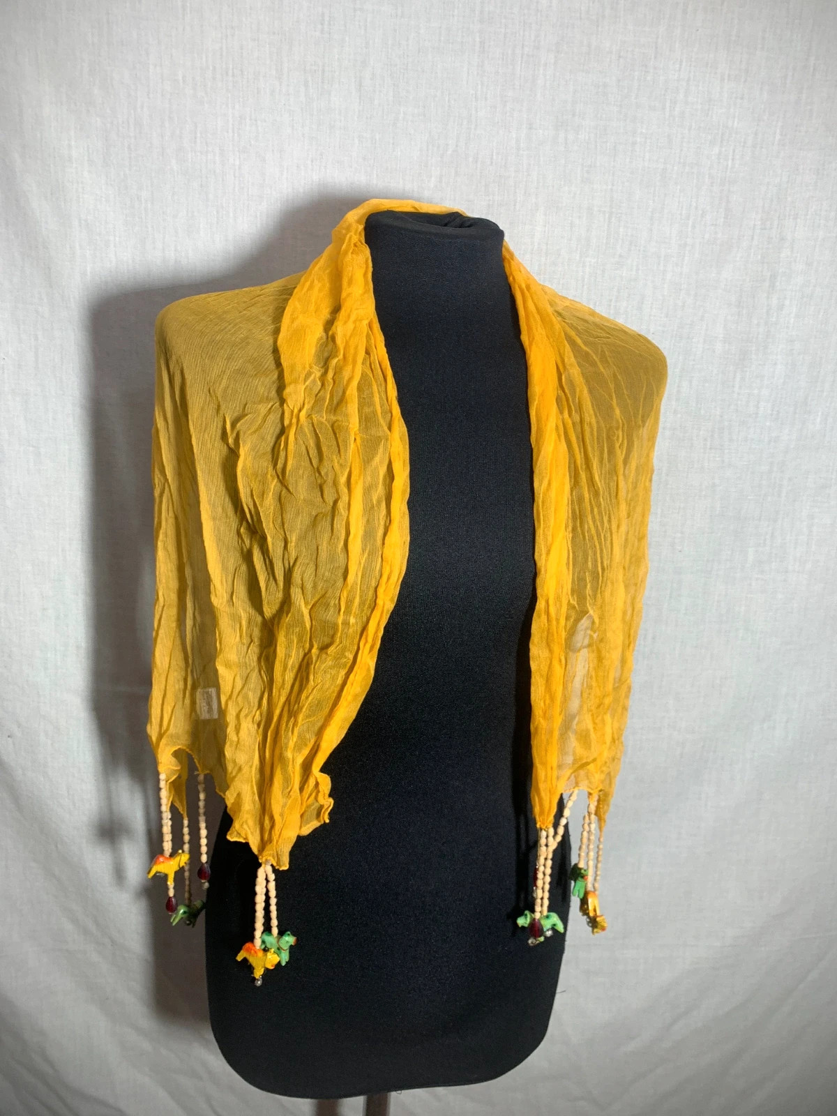Pañuelo Fular Amarillo | Yellow Scarf Shawl | Amichi – Amichi 3