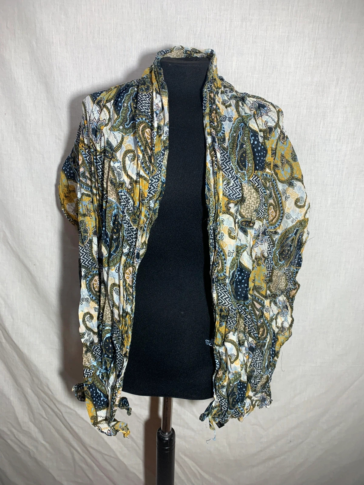 Fular Pañuelo Estampado Paisley | Paisley Print Shawl Scarf – Accessories 2