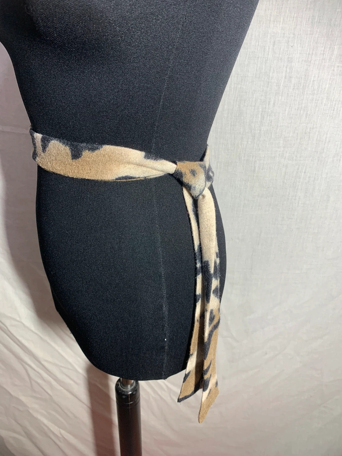 Cinturón de tela animal print | Animal print fabric belt – Leopard – taille Ajustable 5