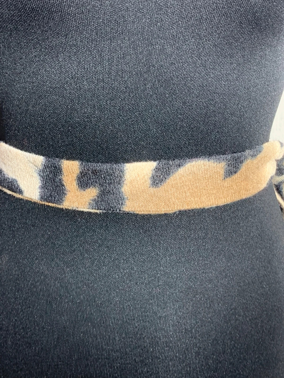 Cinturón de tela animal print | Animal print fabric belt – Leopard – taille Ajustable 3