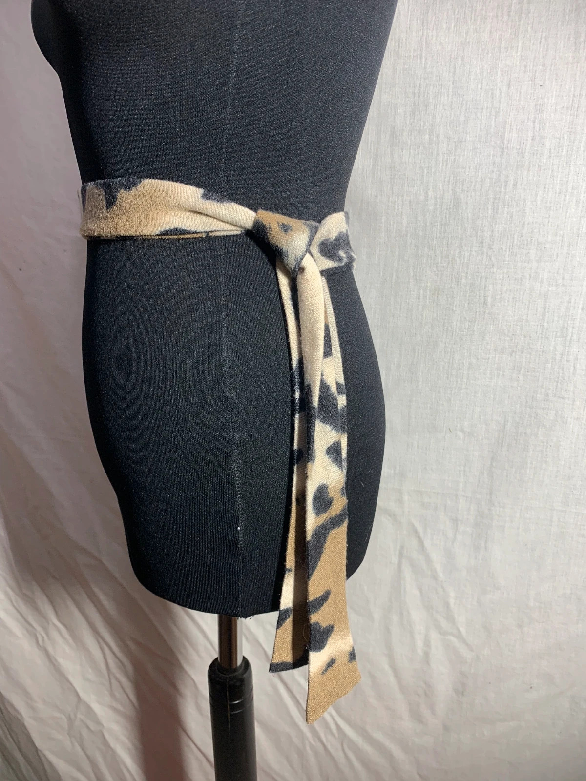 Cinturón de tela animal print | Animal print fabric belt – Leopard – taille Ajustable 4