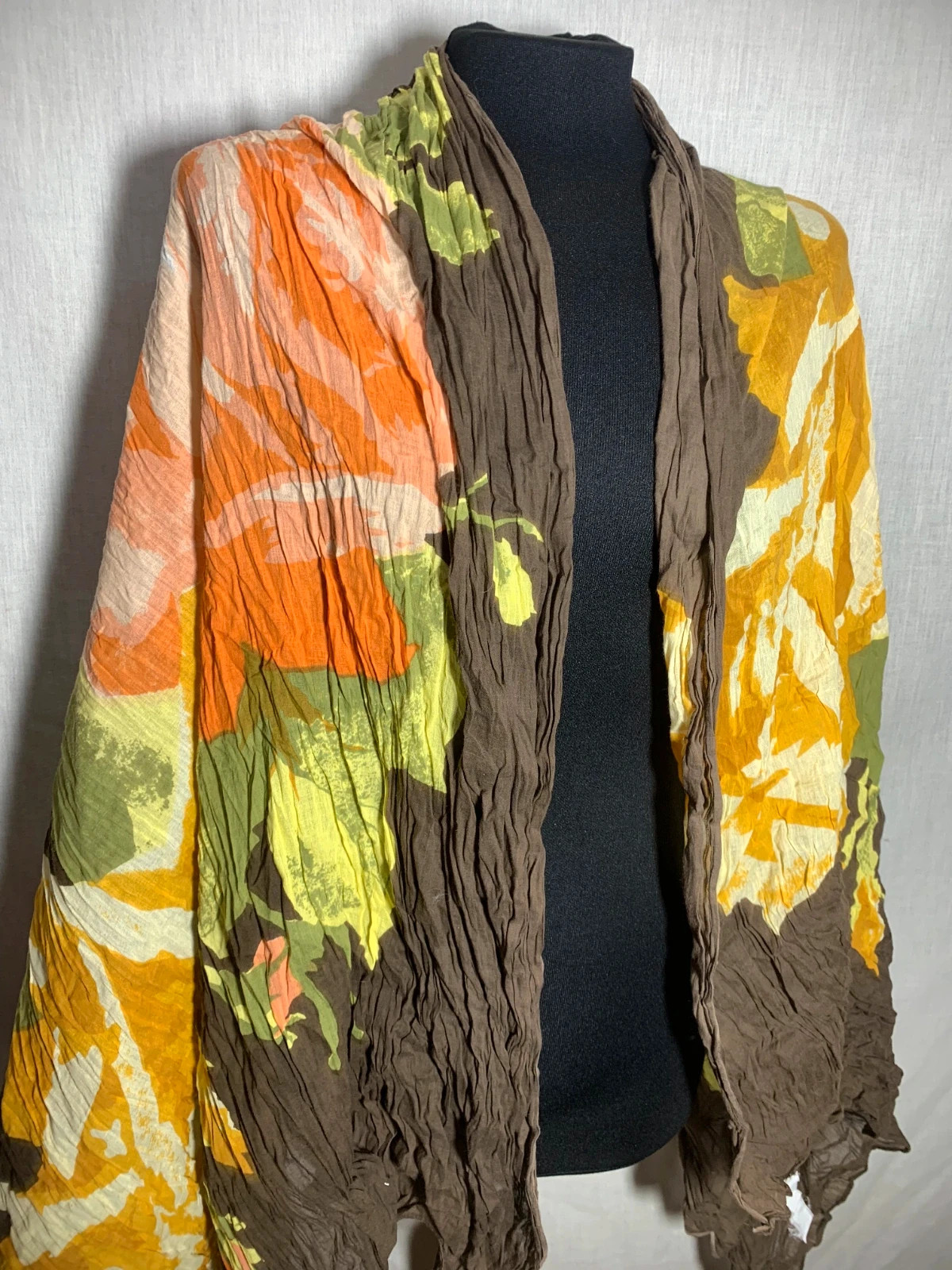 Pañuelo Fular Pareo Floral | Floral Scarf Shawl Sarong – Accessories 2