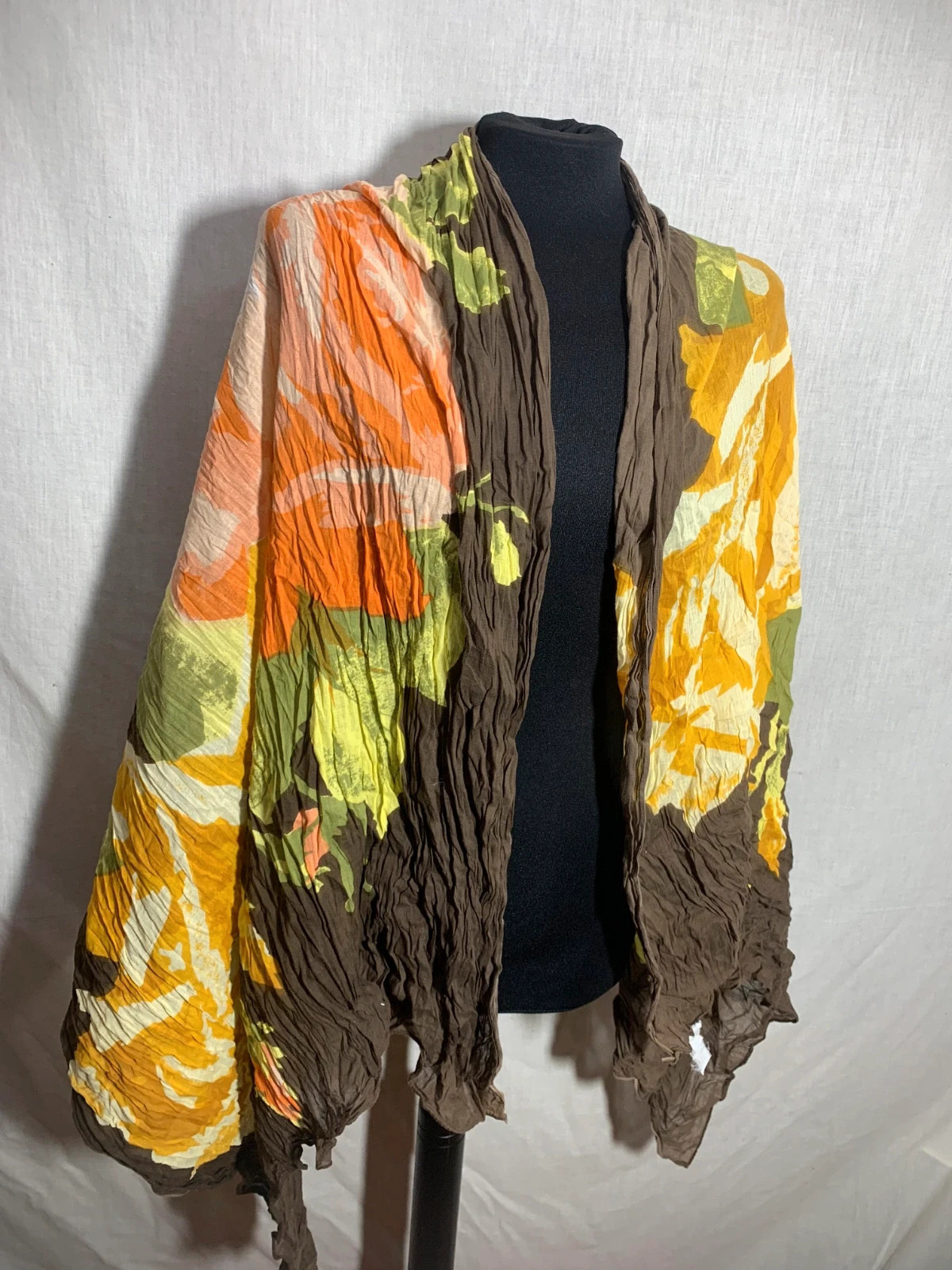 Pañuelo Fular Pareo Floral | Floral Scarf Shawl Sarong – Accessories 3