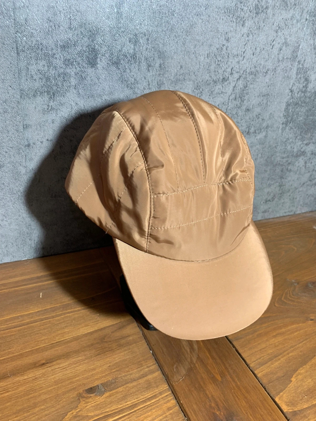 Gorra acolchada marrón camel | Brown quilted cap | Parfois – Parfois – taille Taille unique 2