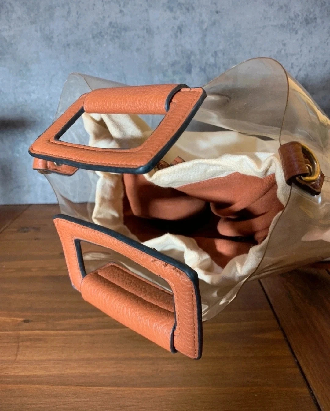 Bolso Tipo Cubo Transparente | Transparent Bucket Bag | Sac Seau Transparent 5