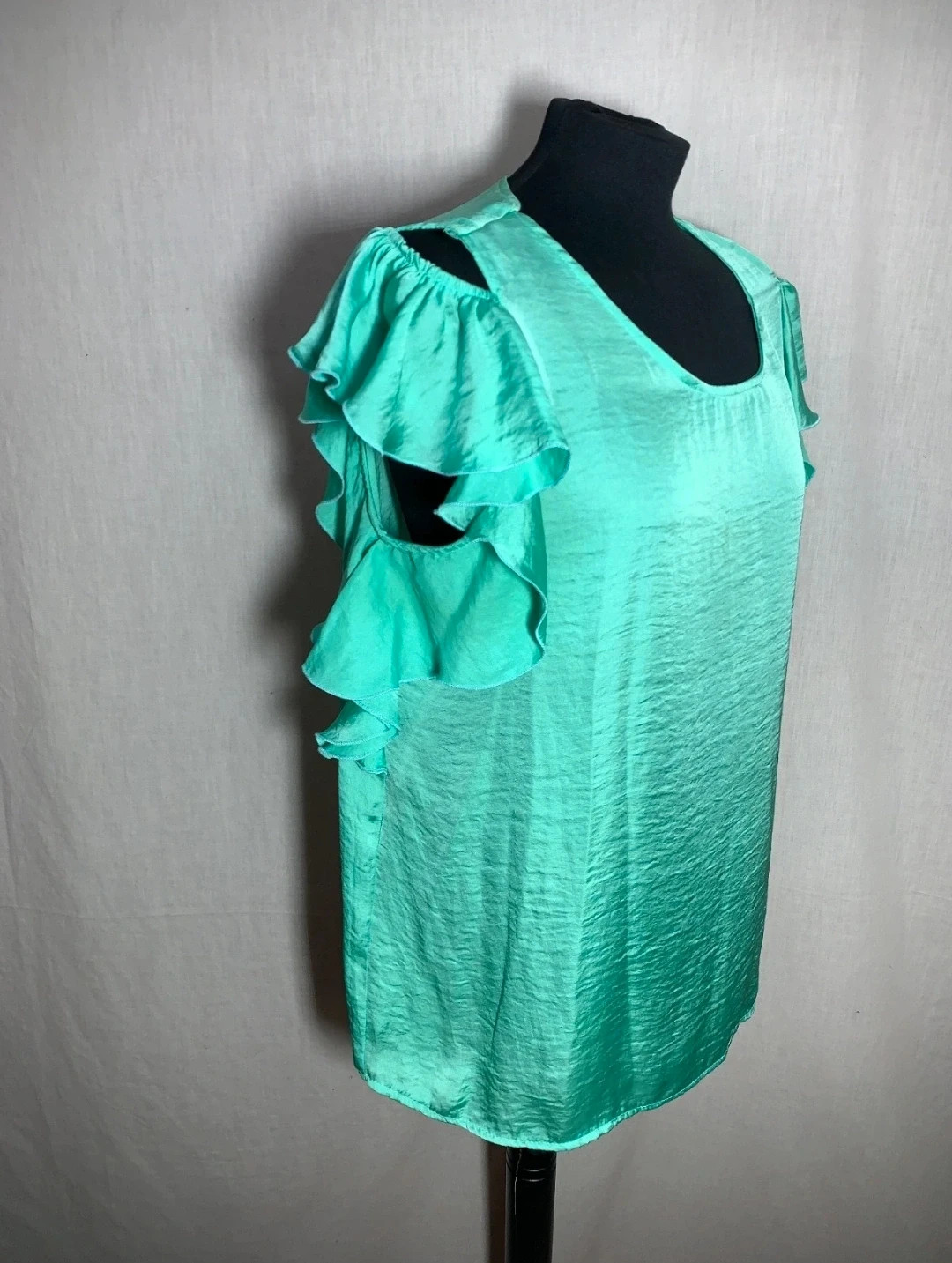 Blusa formal sin mangas turquesa | Turquoise Sleeveless | Ariggido – ARGGIDO – taille XXXL / 46 / 18 5