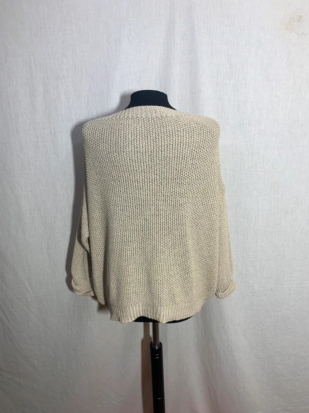 Jersey beige manga caída | Beige drop shoulder sweater – taille L / 40 / 12 2