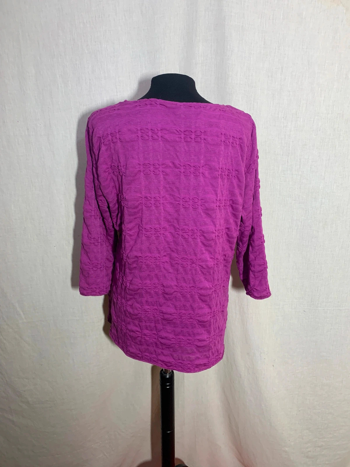 Jersey morado manga 3/4 | Purple 3/4 sleeve sweater – taille XXL / 44 / 16 2