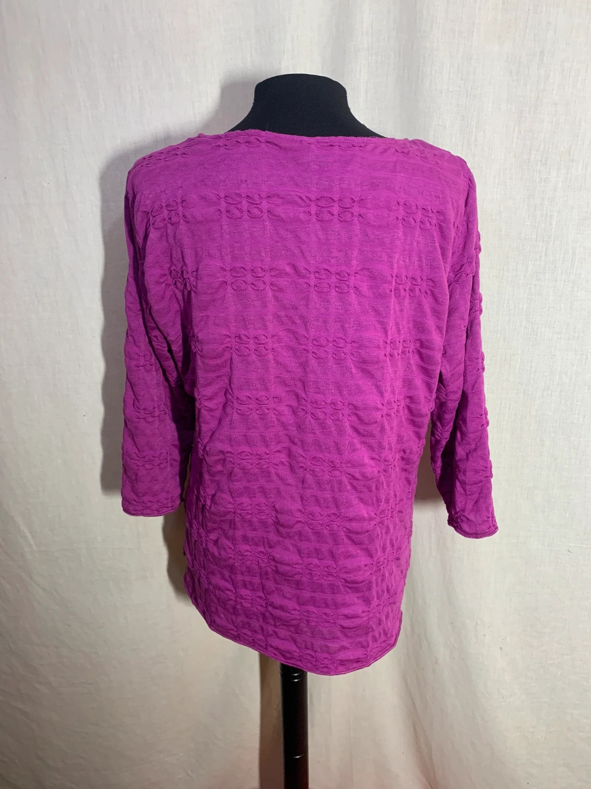 Jersey morado manga 3/4 | Purple 3/4 sleeve sweater – taille XXL / 44 / 16 4