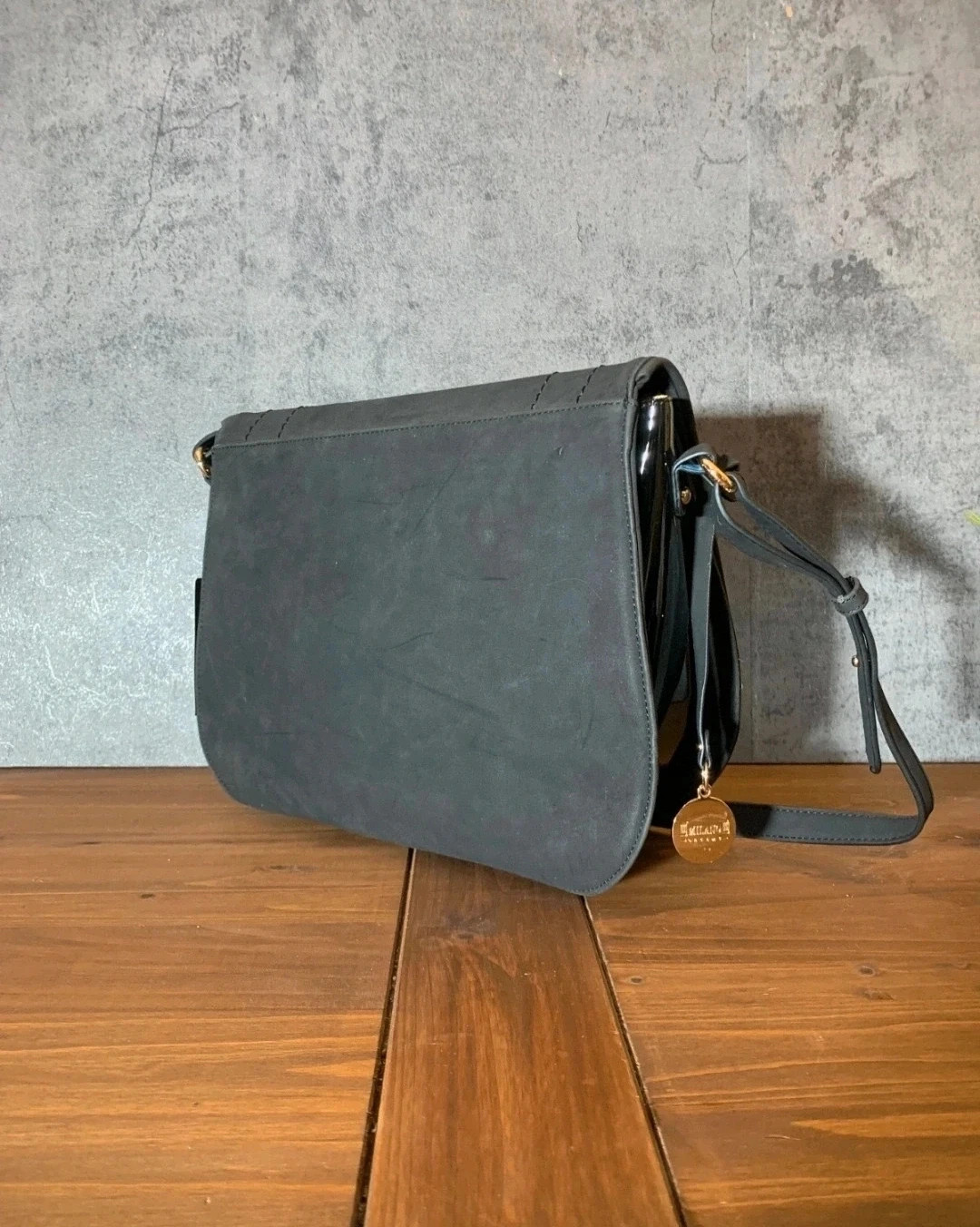 Bolso de hombro negro | Black Shoulder Bag | Sac à Épaule Noir 3