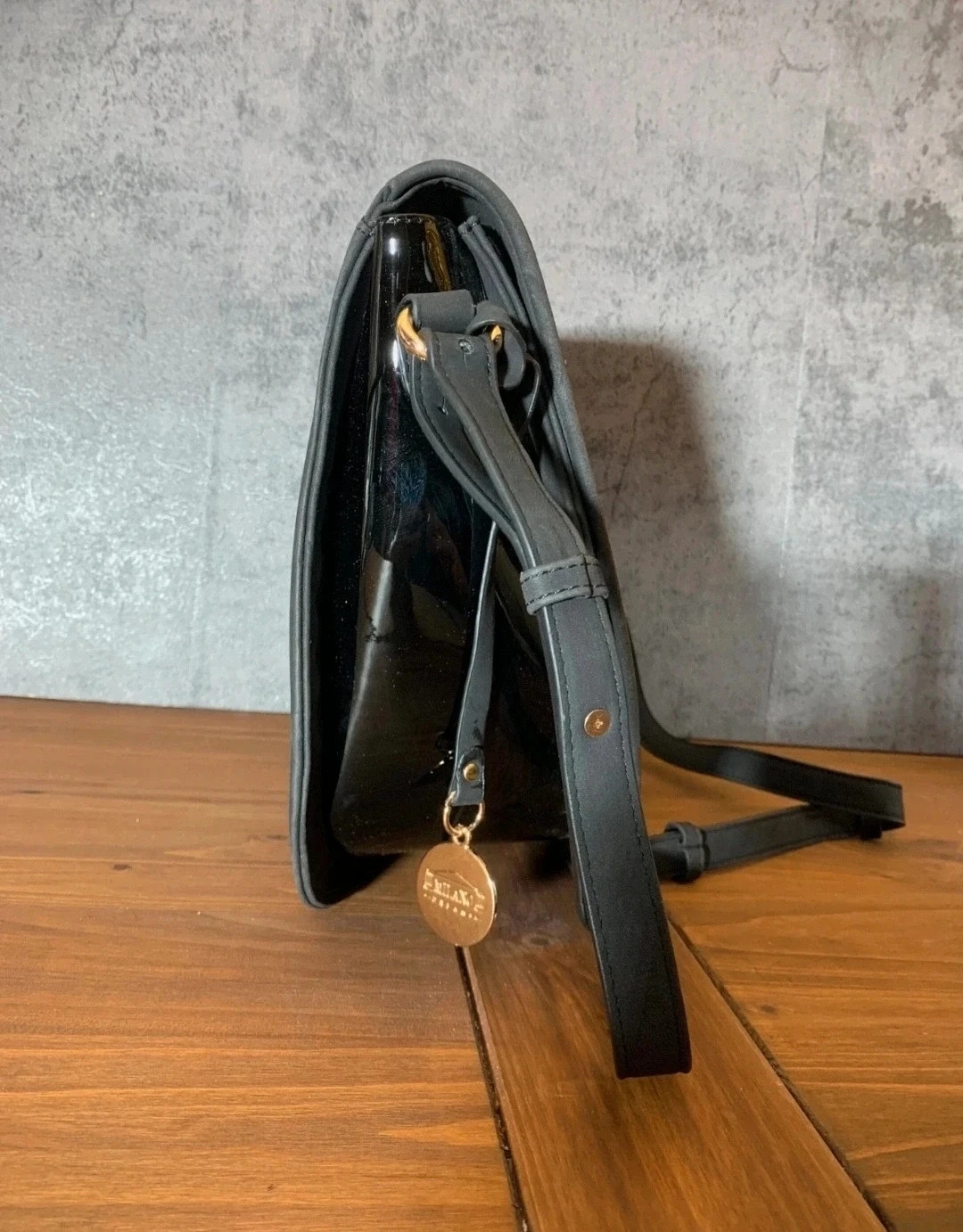 Bolso de hombro negro | Black Shoulder Bag | Sac à Épaule Noir 5