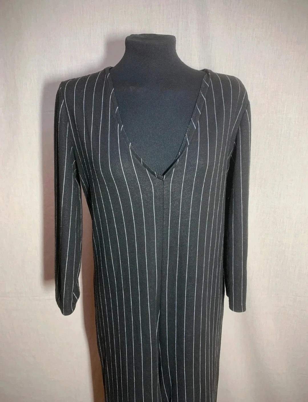 Mono largo negro | Black Long Jumpsuit | Zara – Zara – taille L / 40 / 12 4