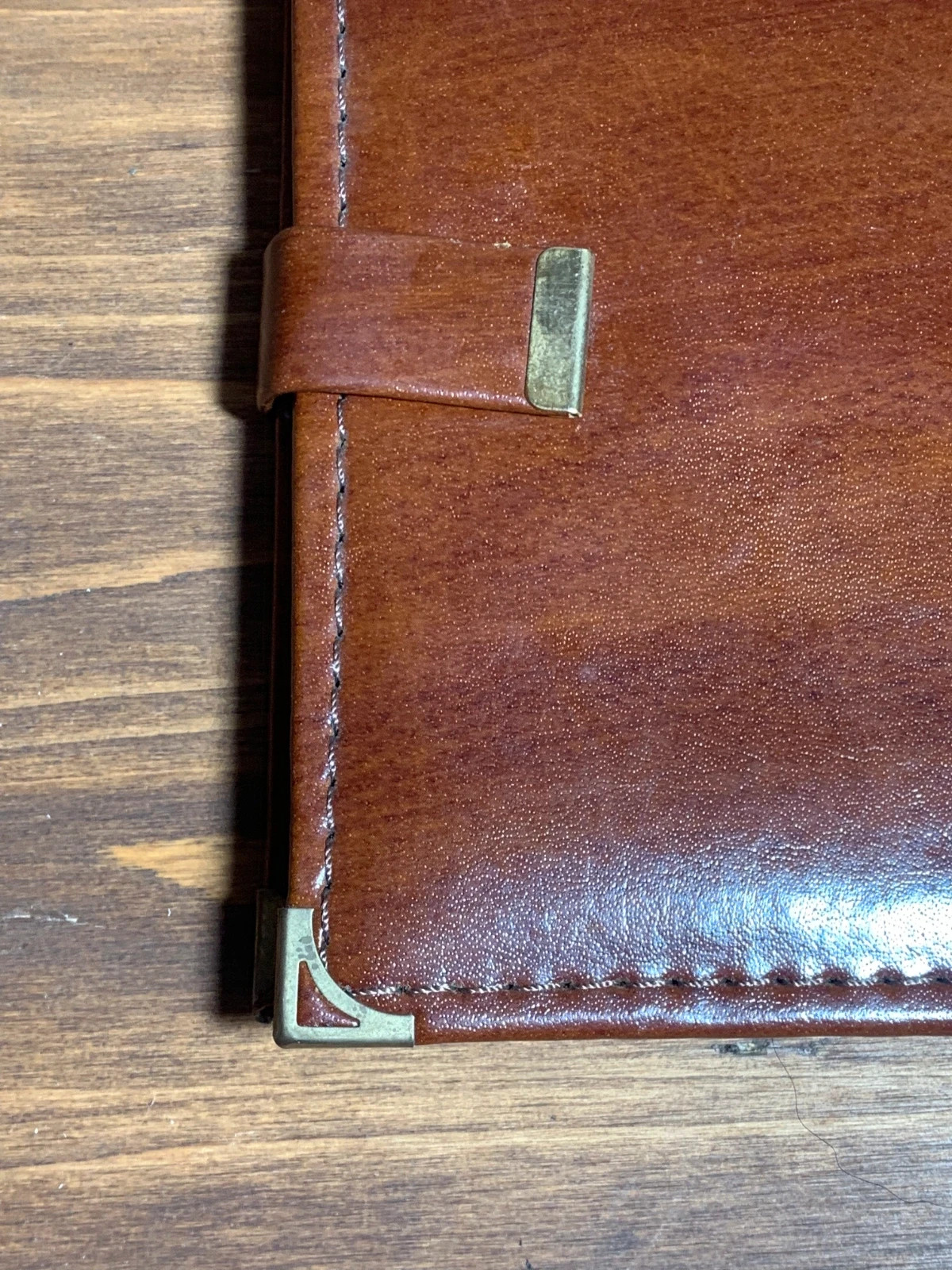 Estuche Cartera para CDs de Cuero Marrón | Leather CD Holder Case 5