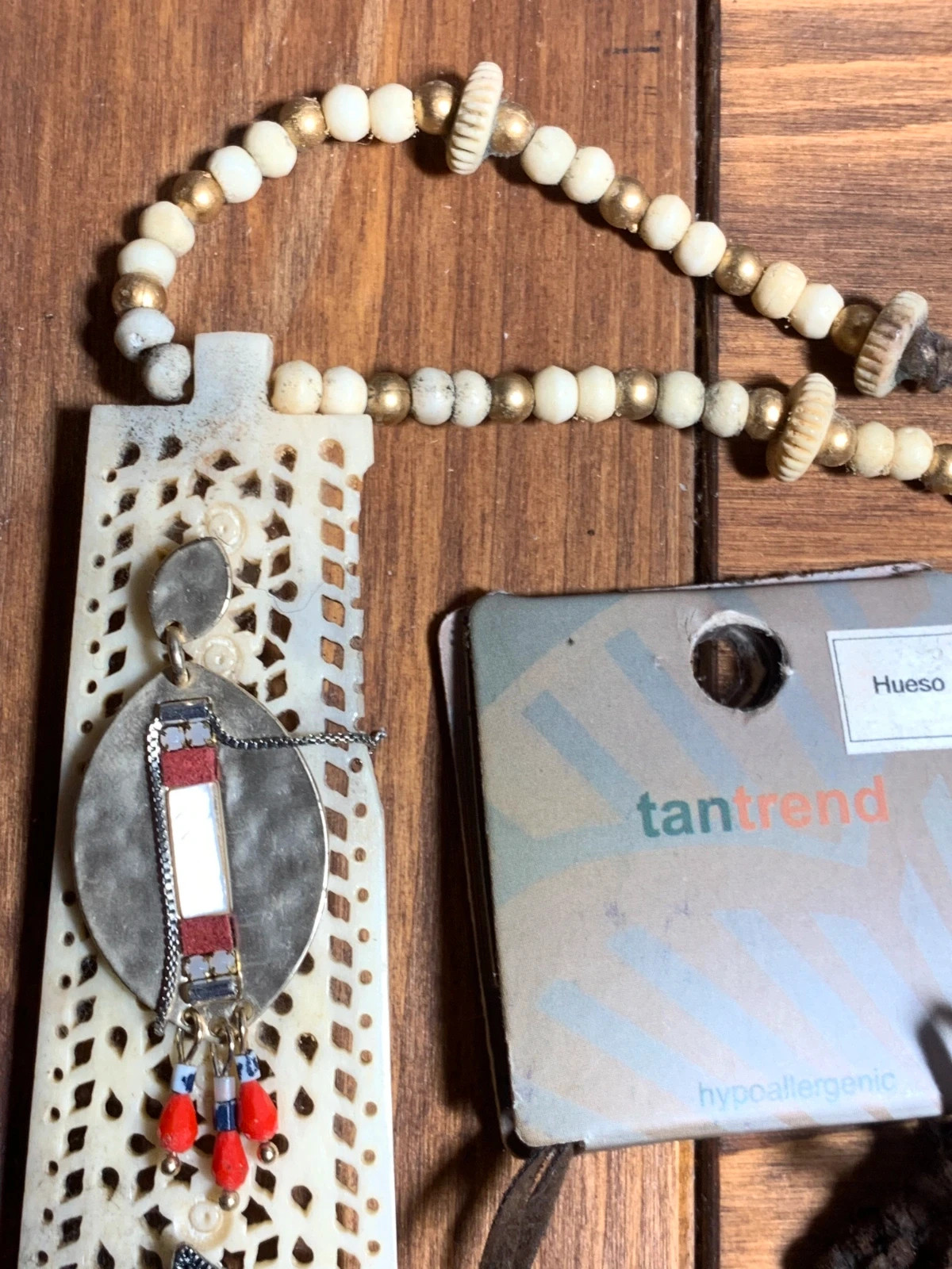 Collar Tantrend Boho con Cuentas y Colgantes Metálicos | Boho Statement Necklace – Tantrend 2