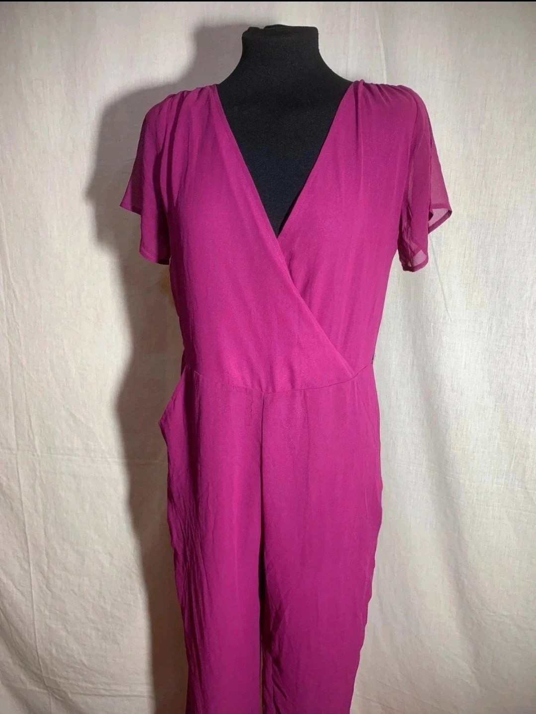 Mono largo de boda fucsia | Fuchsia Wedding Jumpsuit | Riverside – Riverside – taille M / 38 / 10 4