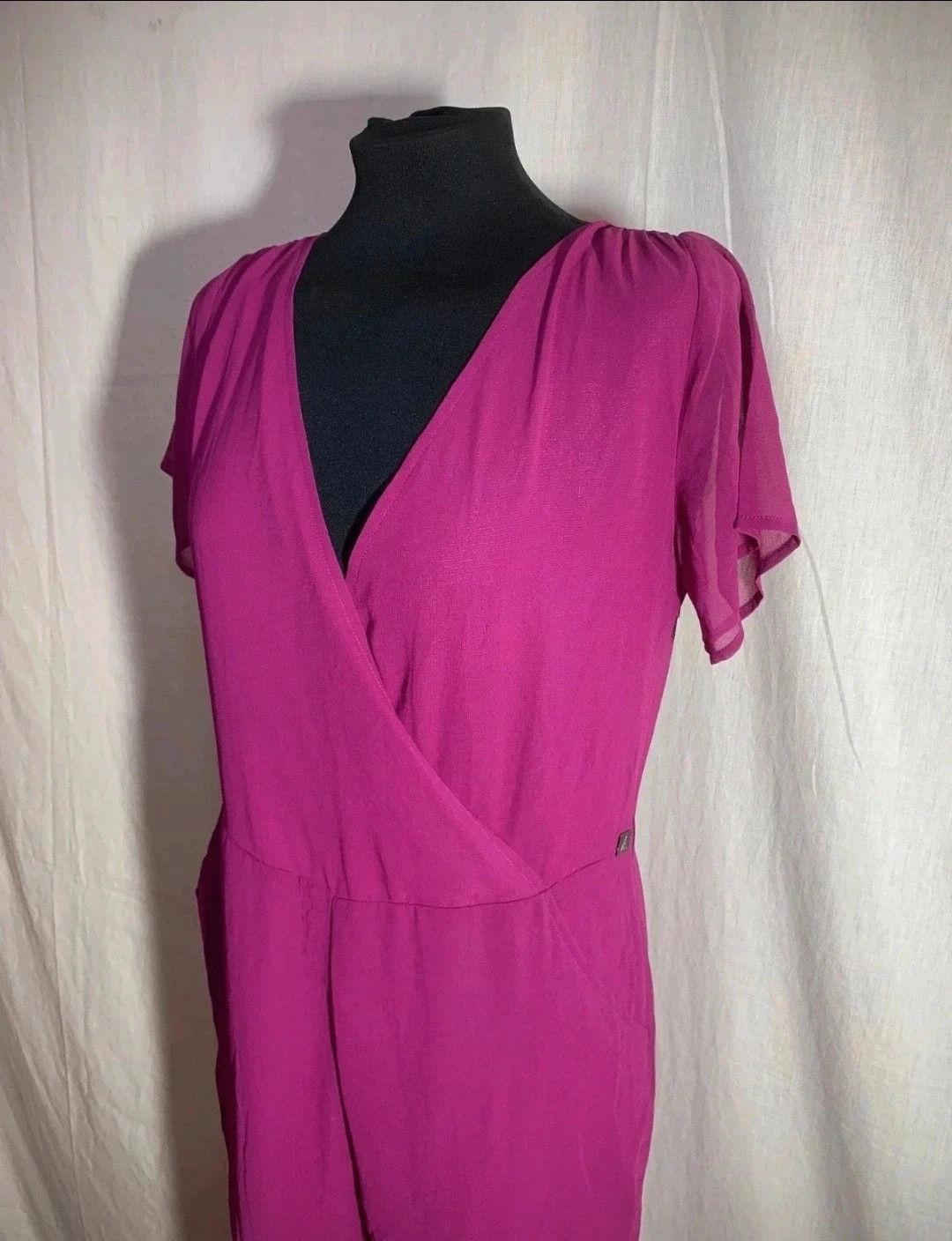 Mono largo de boda fucsia | Fuchsia Wedding Jumpsuit | Riverside – Riverside – taille M / 38 / 10 5