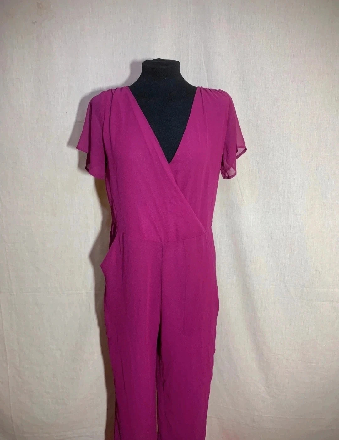 Mono largo de boda fucsia | Fuchsia Wedding Jumpsuit | Riverside