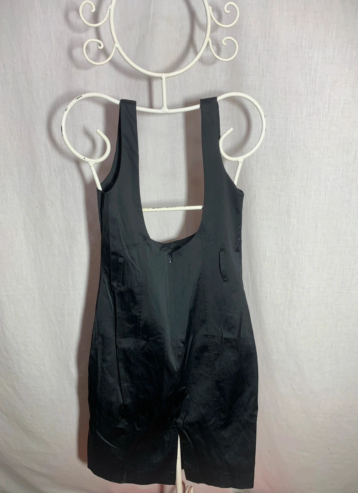 Vestido Negro con Tirantes | Black Strap Dress | Veintitantos – Veintitantos – taille XXL / 44 / 16 2