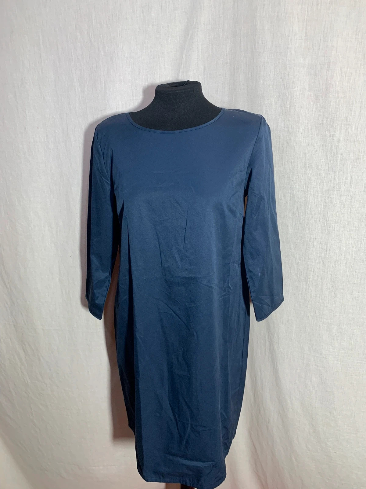 Vestido Azul Marino con Cremallera | Navy Blue Zip Dress | Riverside – Riverside – taille L / 40 / 12 3