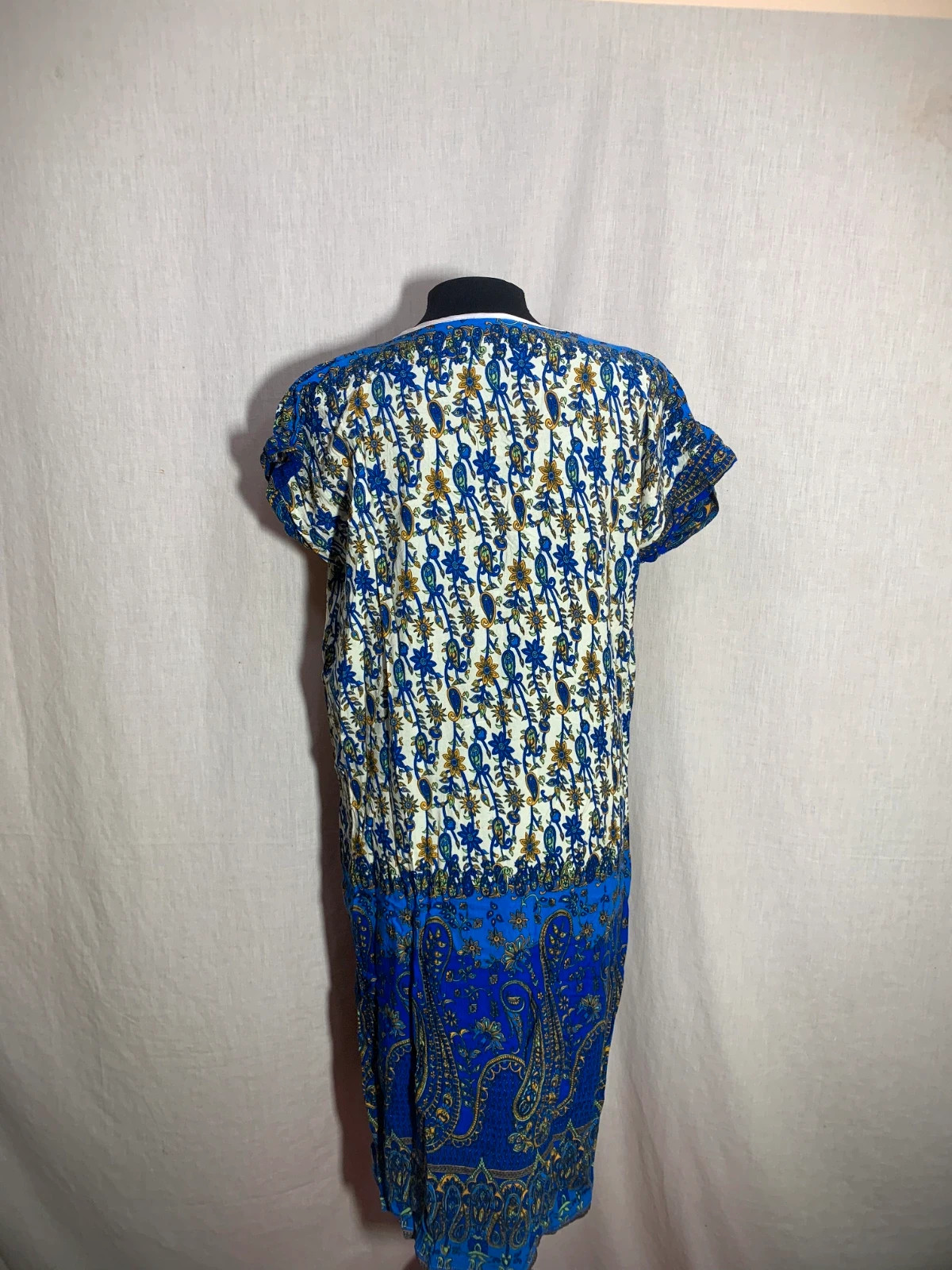 Vestido Largo Estampado Paisley | Paisley Print Maxi Dress – Shein – taille XXL / 44 / 16 2