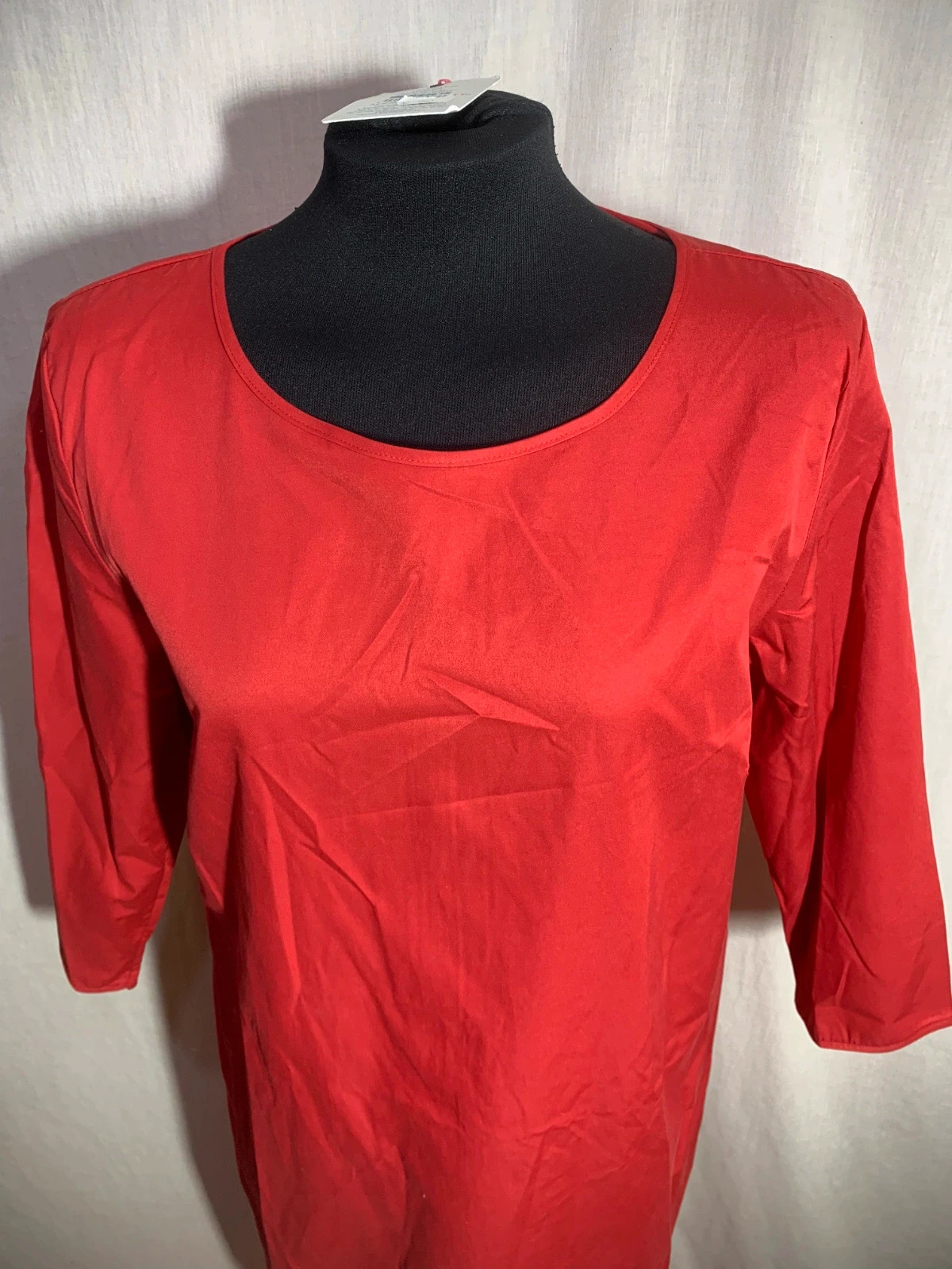 Vestido Rojo Manga 3/4 | Red 3/4 Sleeve Dress | Riverside – Riverside – taille XL / 42 / 14 4