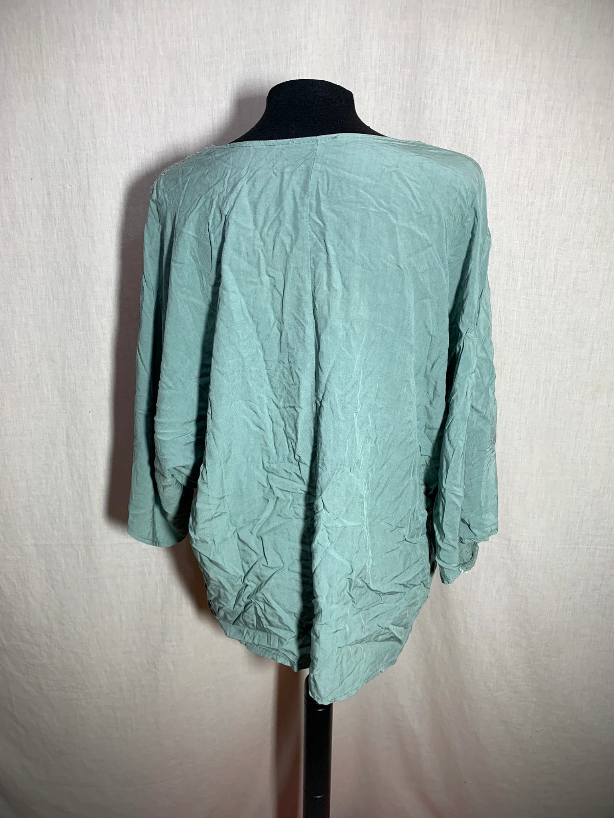 Blusa Verde Azulada | Teal Blouse | Local – taille L / 40 / 12 2
