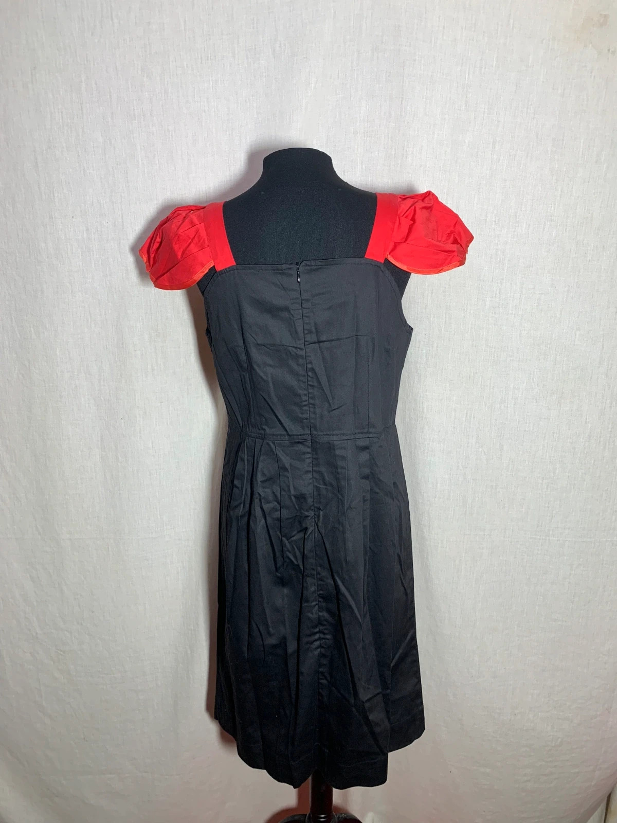 Vestido Negro con Tirantes Rojos | Black Dress with Red Straps | Almatrichi – Almatrichi – taille L / 40 / 12 2