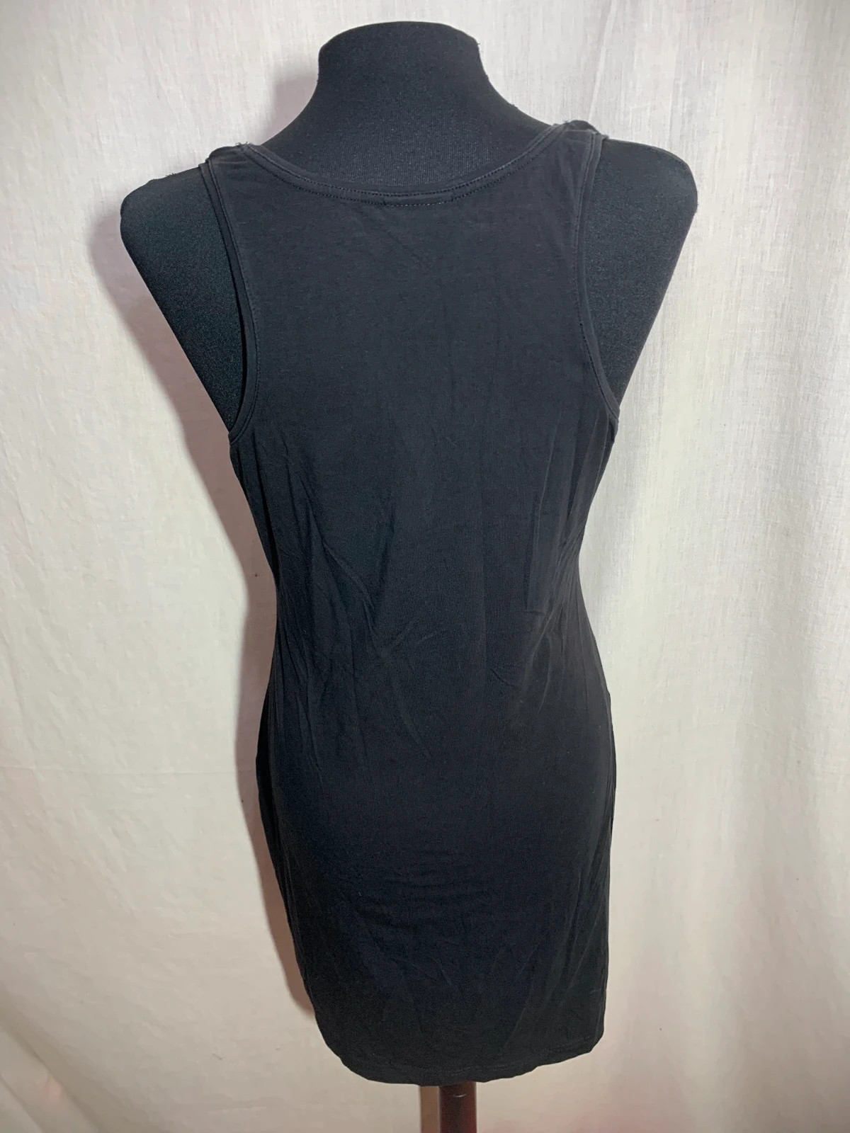 Vestido Negro Sin Mangas de Corte Recto | Black Sleeveless Dress | H&M – H&M – taille XL / 42 / 14 4