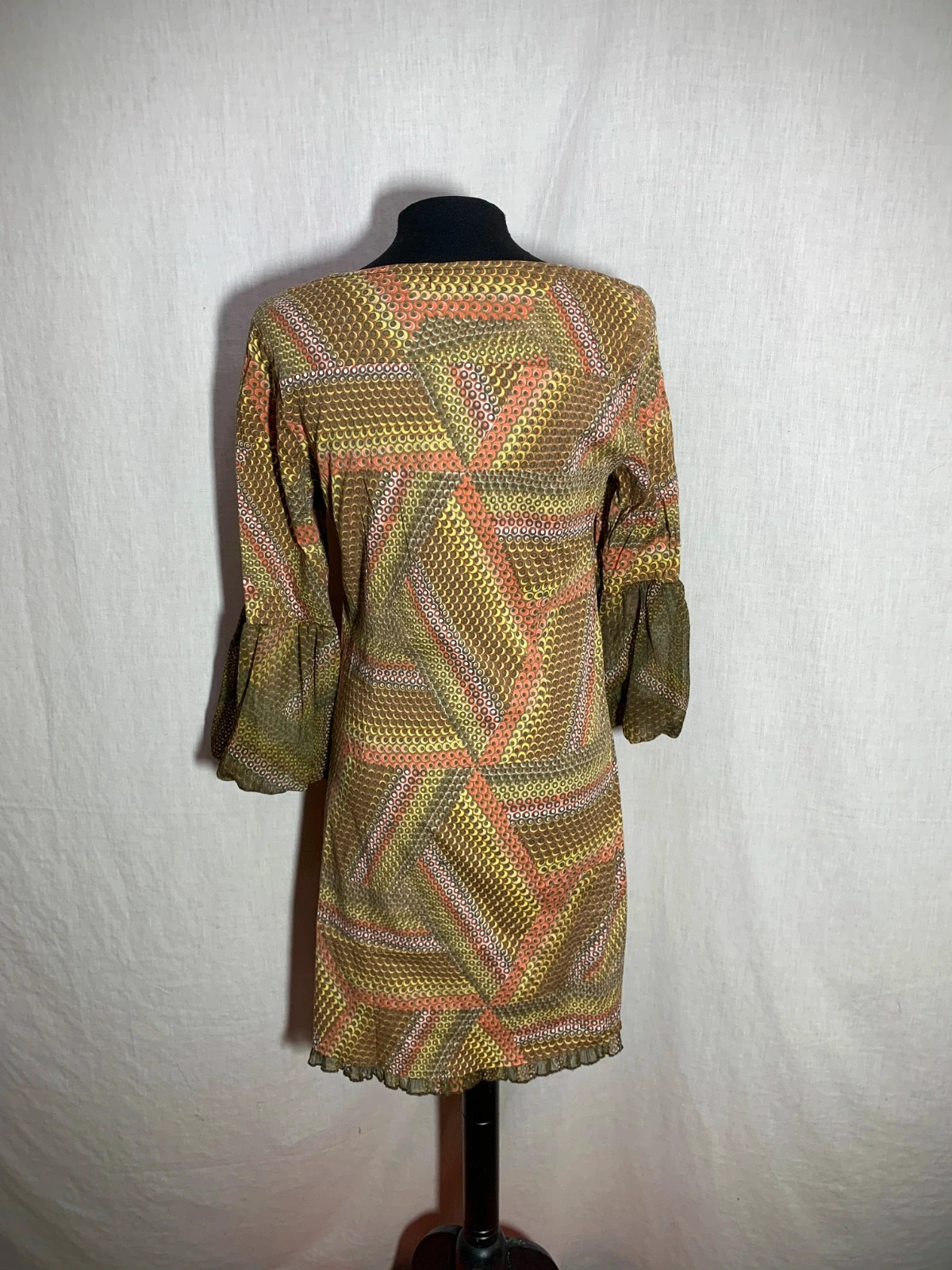 Vestido Estampado con Manga Acampanada | Printed Dress | Tonala – Tonala – taille XL / 42 / 14 2