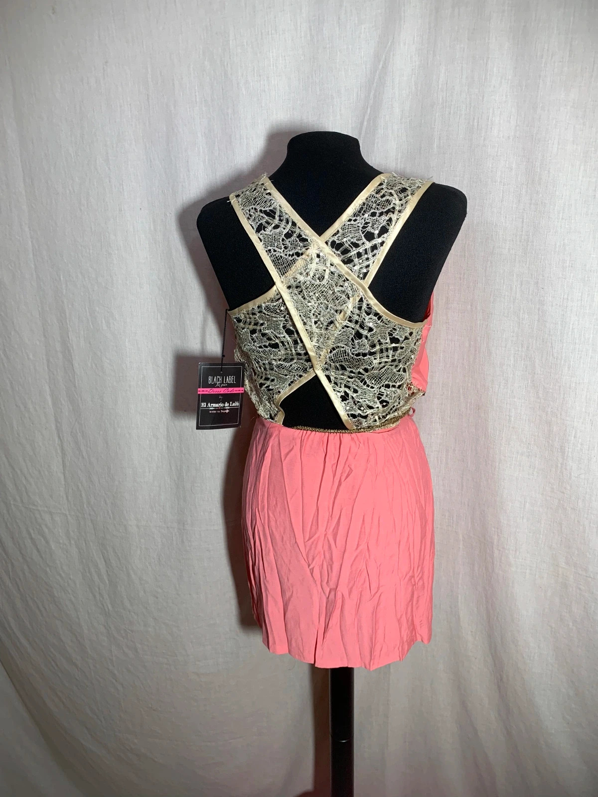 Vestido Rosa Coral con Espalda de Encaje Cruzada | Coral Pink Dress | El Armario de Lulú – el Armario de Lulú – taille S / 36 / 8 5