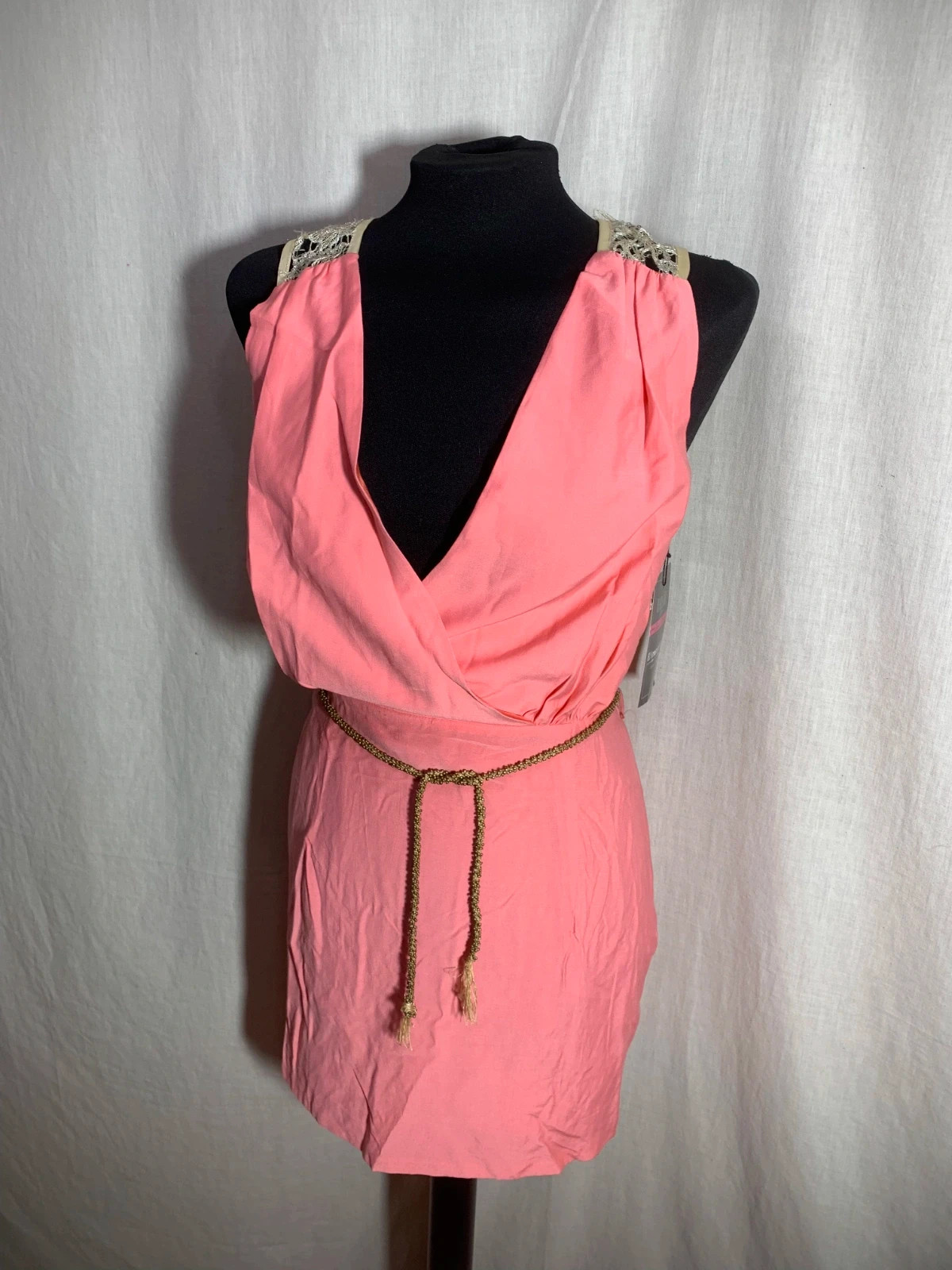 Vestido Rosa Coral con Espalda de Encaje Cruzada | Coral Pink Dress | El Armario de Lulú – el Armario de Lulú – taille S / 36 / 8 3