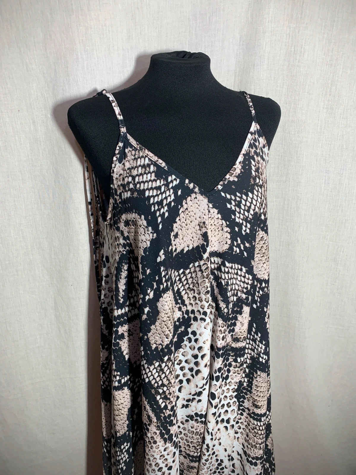 Vestido Estampado Animal | Animal Print Dress – taille XXL / 44 / 16 3