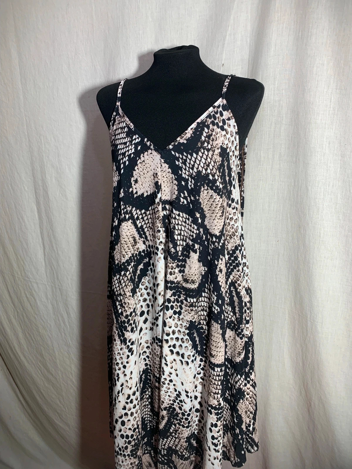 Vestido Estampado Animal | Animal Print Dress – taille XXL / 44 / 16 2