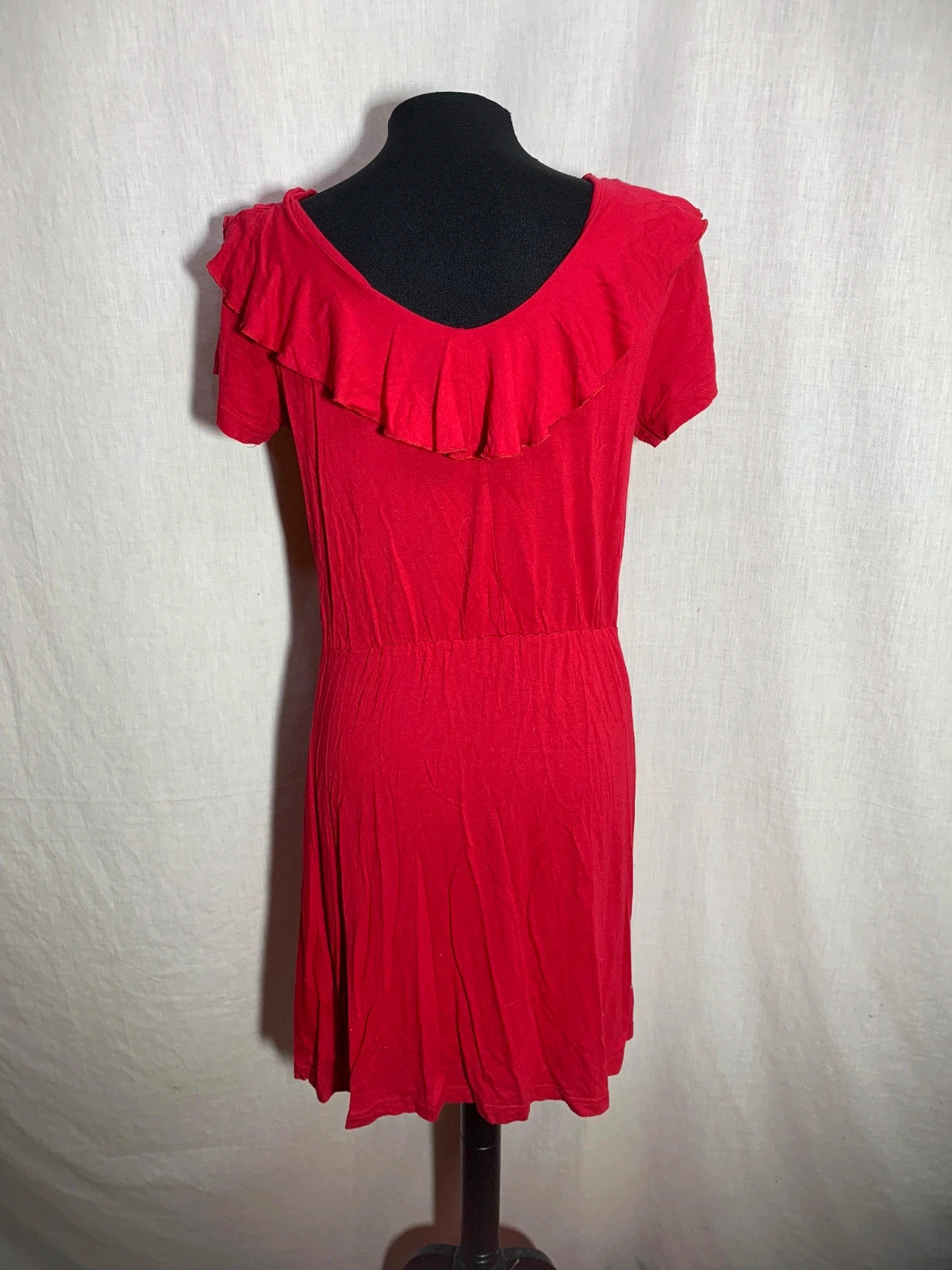 Vestido Rojo con Volantes | Red Ruffled Dress | Riverside – Riverside – taille M / 38 / 10 2