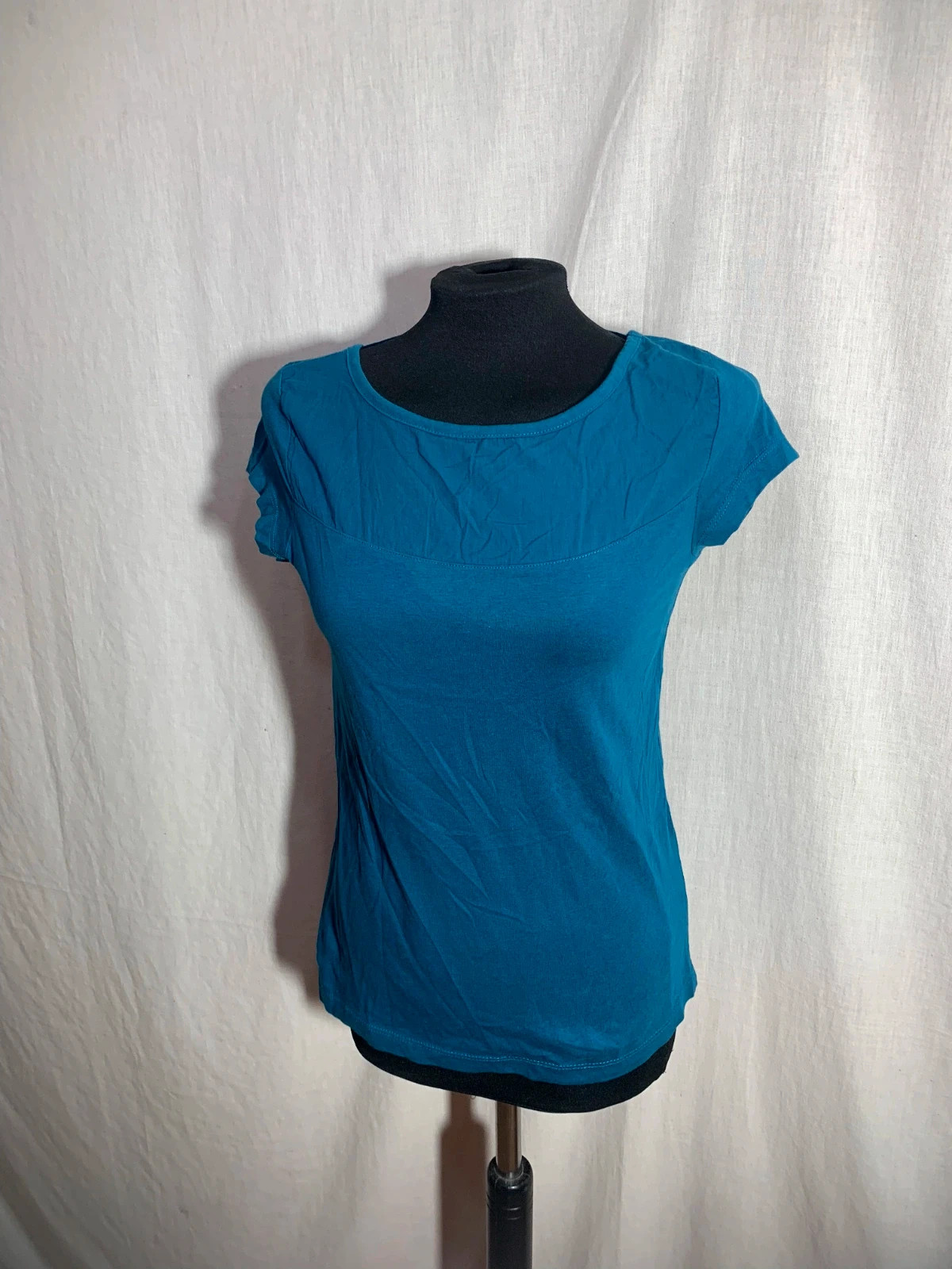 Camiseta Manga Corta Turquesa | Turquoise Short Sleeve Tee | Blanco – Sfera – taille L / 40 / 12 4