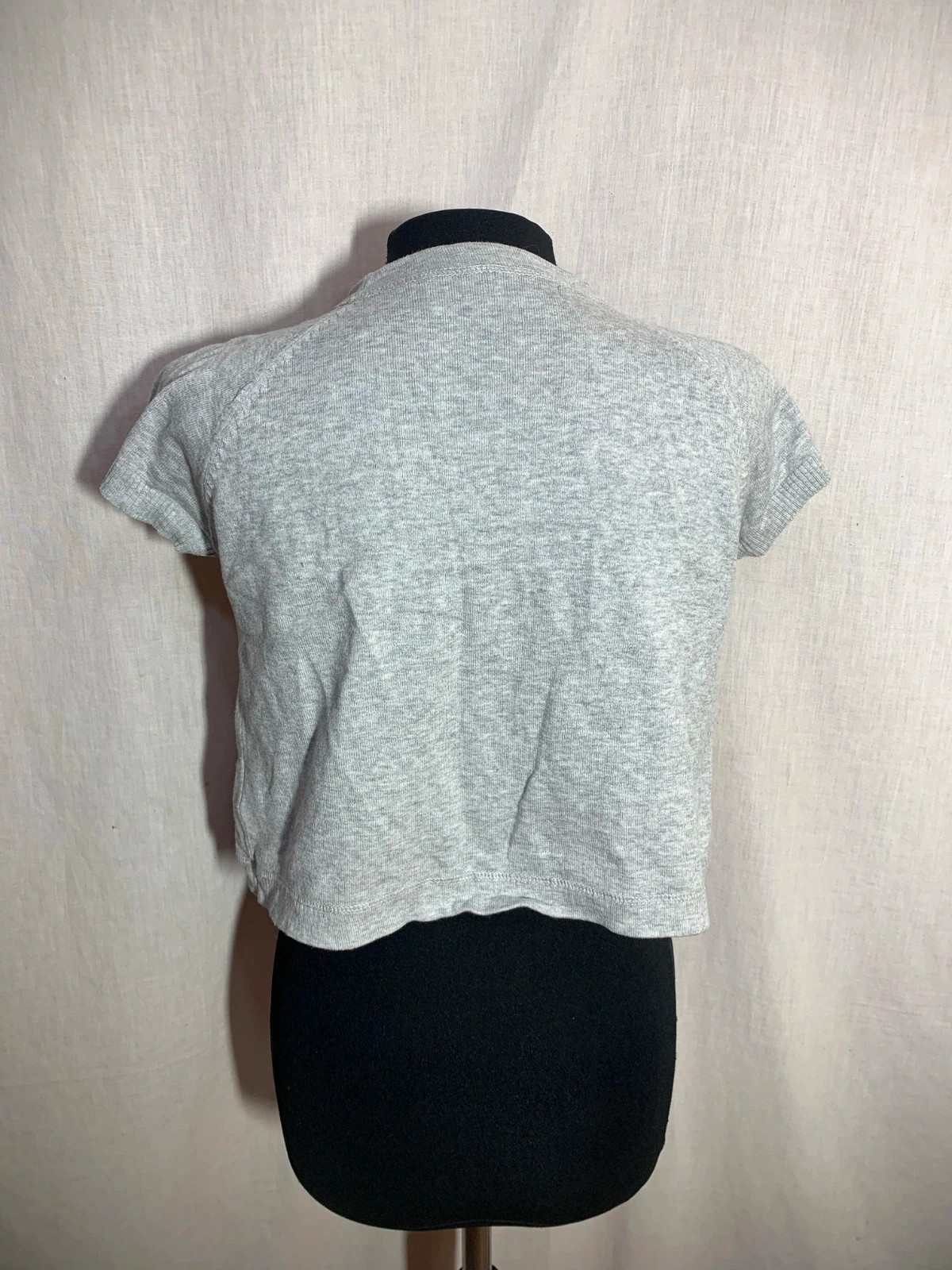 Bolero de Punto Gris Claro | Light Grey Knit Bolero | TRF – TRF Denim – taille L / 40 / 12 5