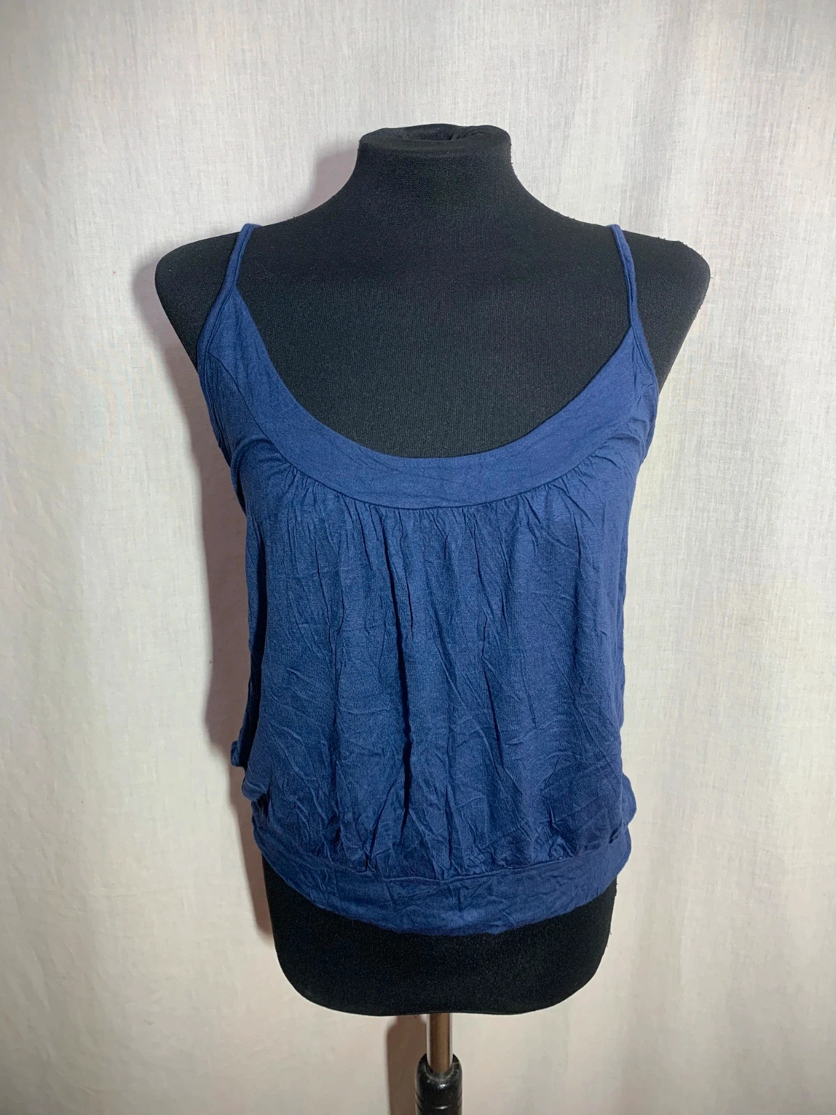Blusa Azul sin Mangas | Blue Sleeveless Blouse | Local – taille XL / 42 / 14 3
