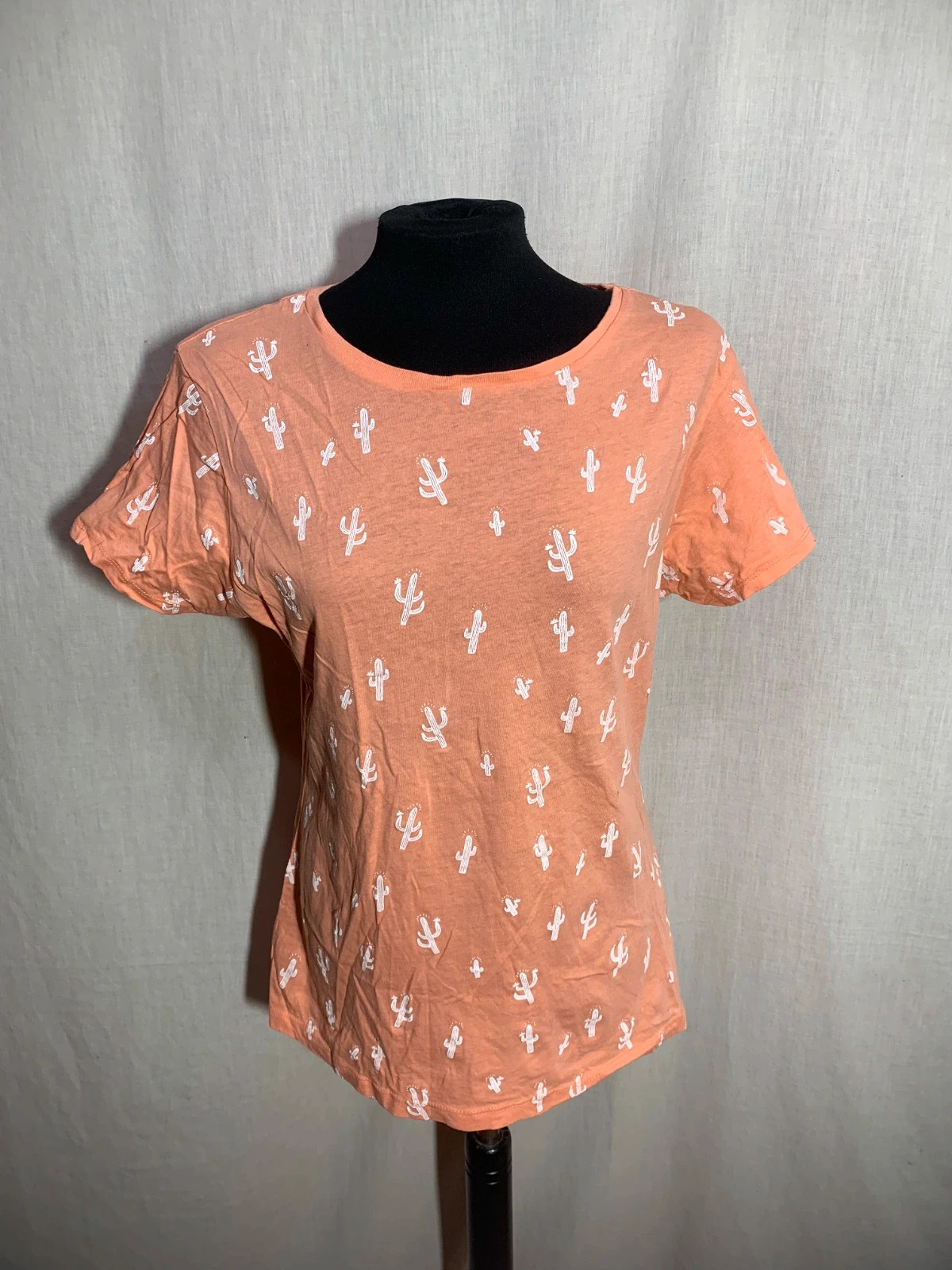 Camiseta Corta con Estampado de Cactus | Cactus Print Tee | Primark – Primark – taille XXL / 44 / 16 4