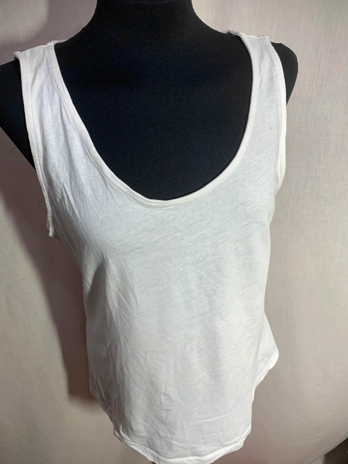 Camiseta de Tirantes Blanca | White Tank Top | Inside – Inside – taille XL / 42 / 14 5