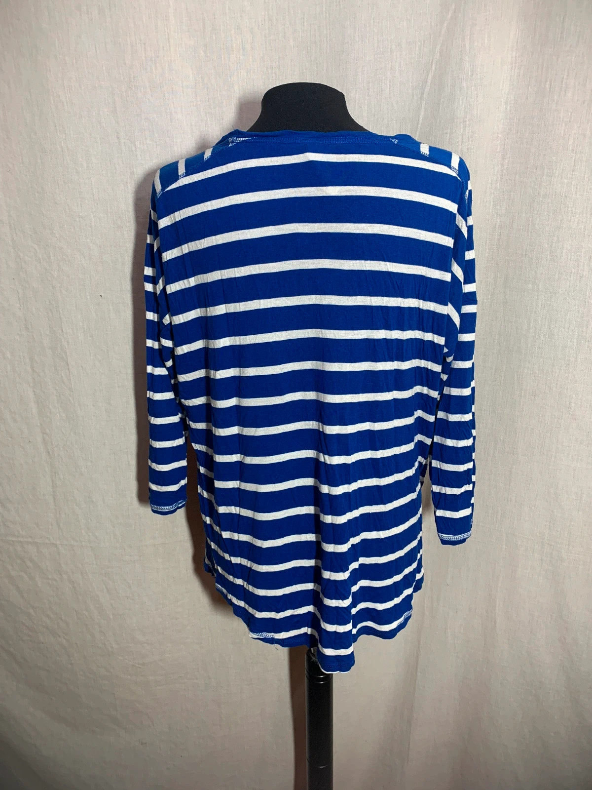 Blusa de Manga 3/4 a Rayas | 3/4 Sleeve Striped Blouse | Springfield – Springfield – taille XL / 42 / 14 2